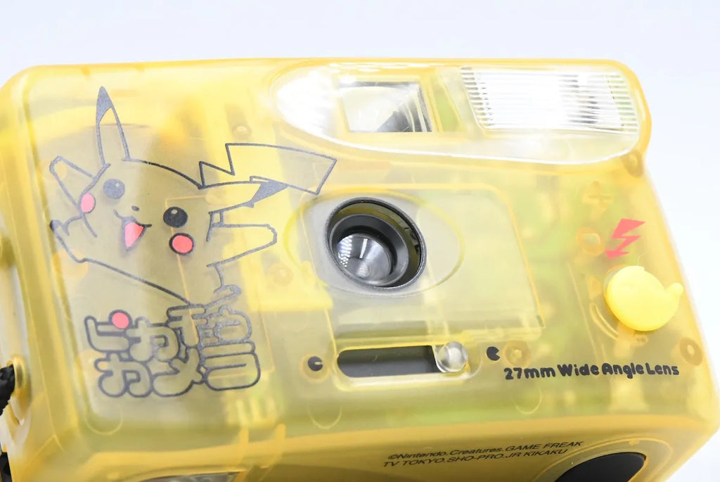 Pokémon Pikachu transparent camera