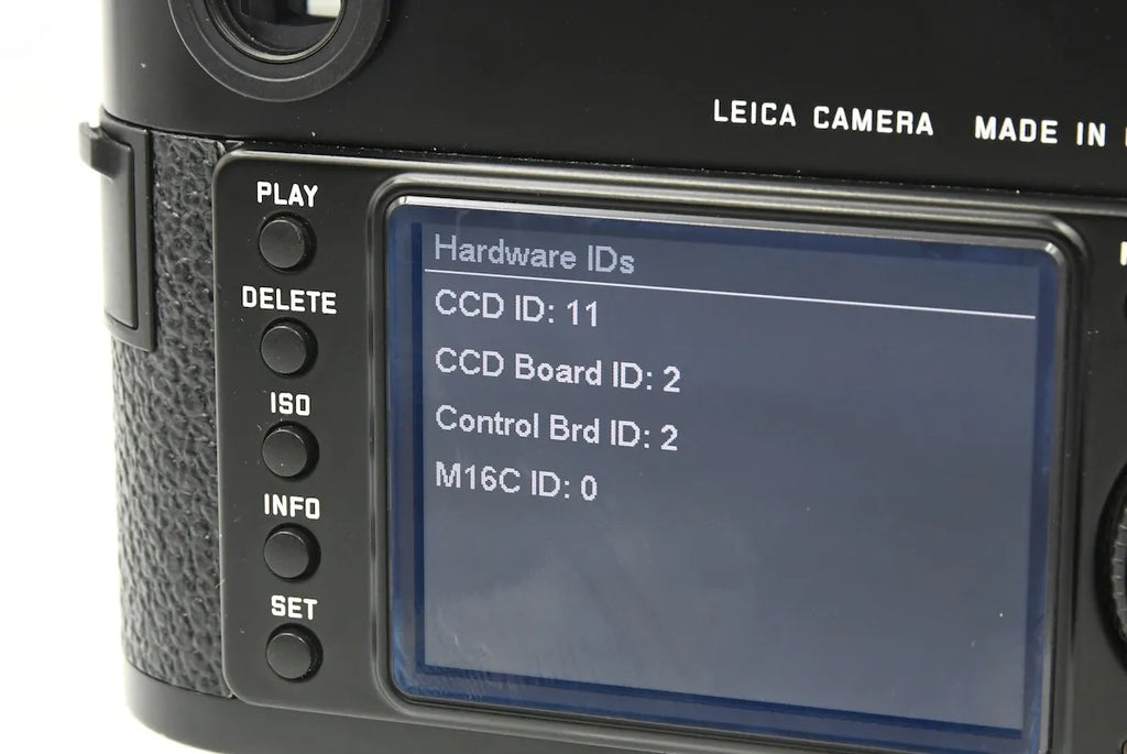 Leica M9 Black Paint (sensor-replaced serviced) SN. 3977559