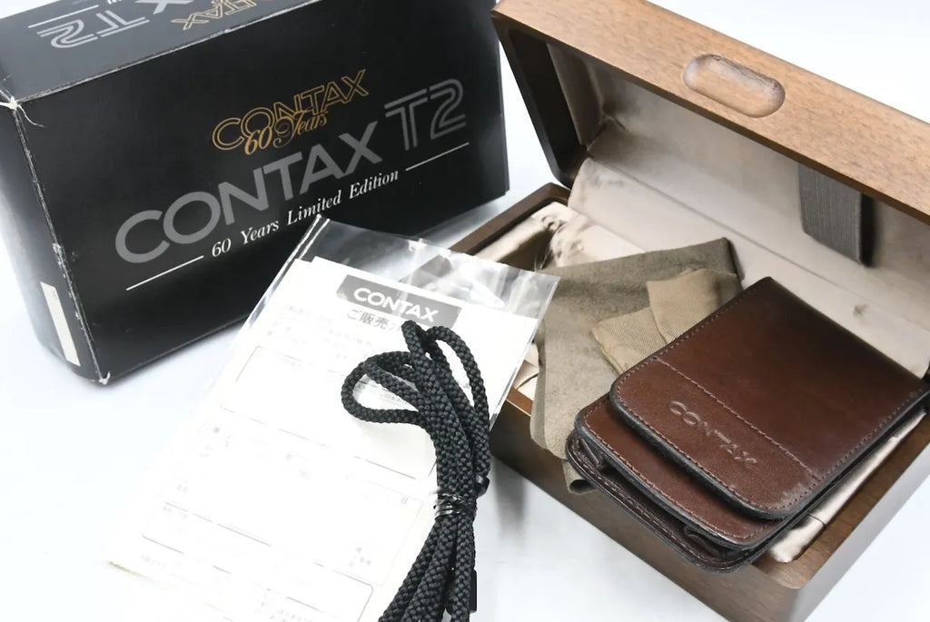 CONTAX T2 60th Anniversary SN. A1101 – FILMCAMERA TOKYO