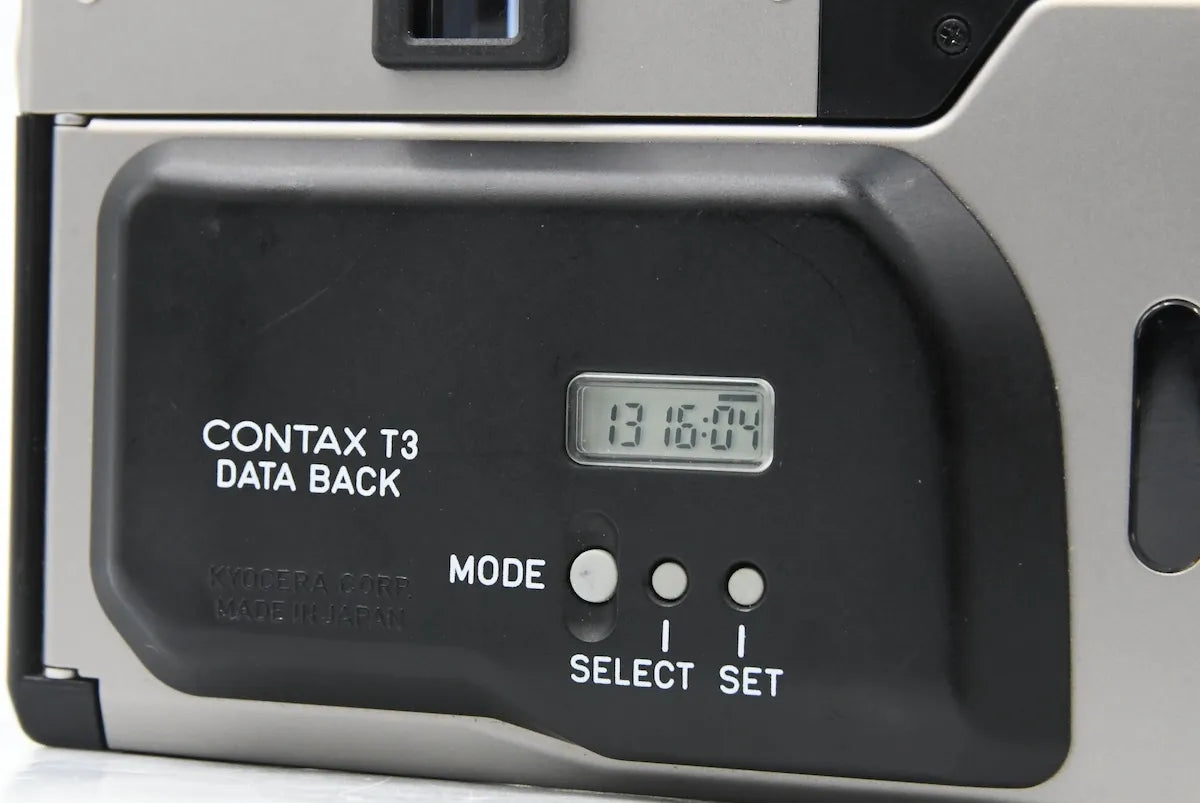 CONTAX T3D Early Model SN. 047119 – FILMCAMERA TOKYO CONTAX T3D Early Model SN. 047119 – FILMCAMERA TOKYO
