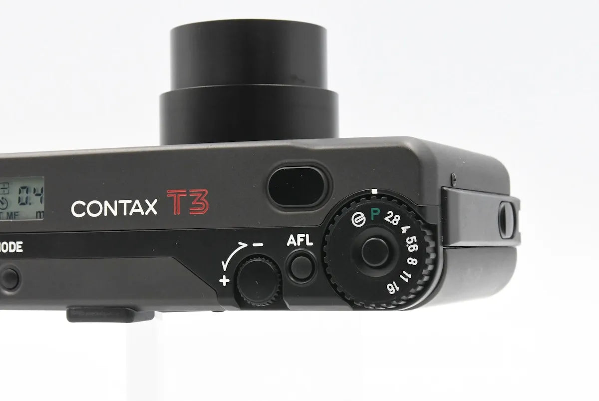 CONTAX T3 Titanium Black Double Teeth SN. 067392 – FILMCAMERA TOKYO CONTAX T3 Titanium Black Double Teeth SN. 067392 – FILMCAMERA TOKYO