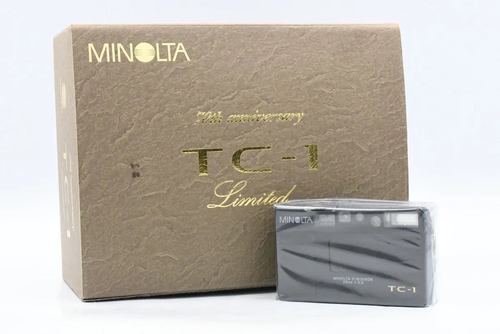 MINOLTA TC-1 Limited Black 70th anniversary SN. 2353 – FILMCAMERA