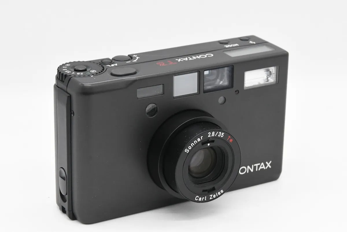 CONTAX T3 Titanium Black Double Teeth SN. 054379 – FILMCAMERA TOKYO