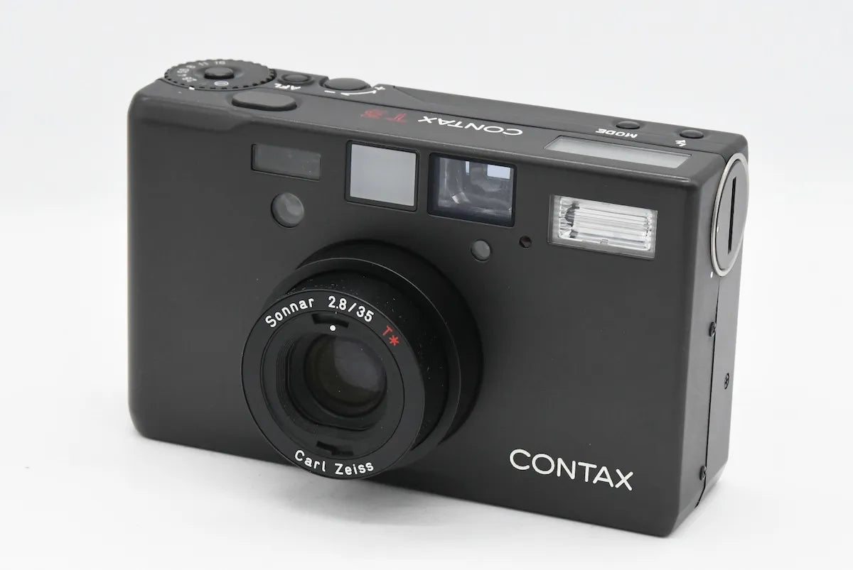 CONTAX T3 Titanium Black Double Teeth SN. 054379 – FILMCAMERA TOKYO