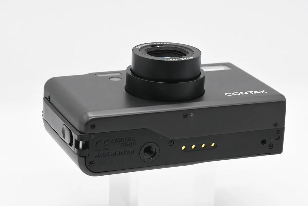CONTAX T3 Titanium Black Double Teeth SN. 054379 – FILMCAMERA TOKYO