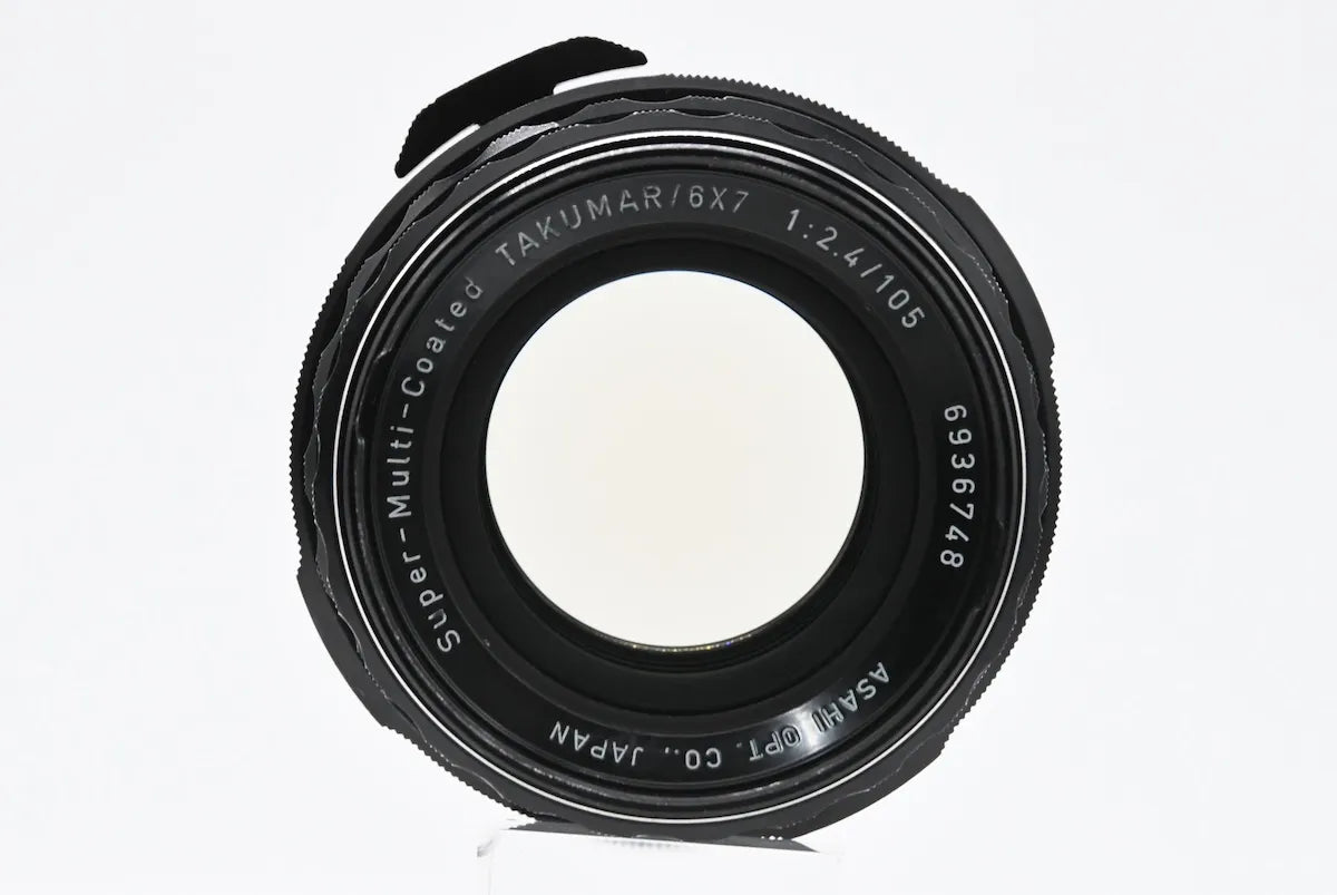 PENTAX Super-Multi-Coated TAKUMAR 6x7 105mm F2.4 (67) SN. 6936748 PENTAX Super-Multi-Coated TAKUMAR 6x7 105mm F2.4 (67) SN. 6936748