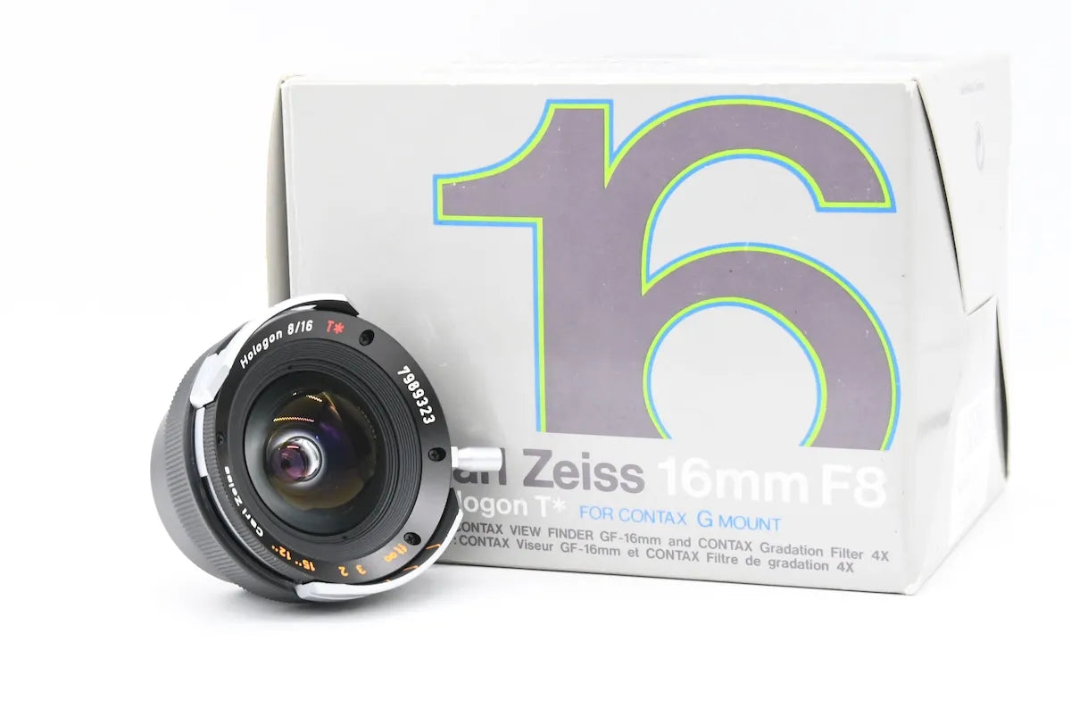 CONTAX Carl Zeiss Hologon 16mm F8 T* (G) SN. 7989323 – FILMCAMERA