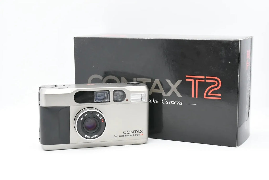 CONTAX T2 シルバー 京セラ コンタックス T2 チタンシルバー 高級コンパクト