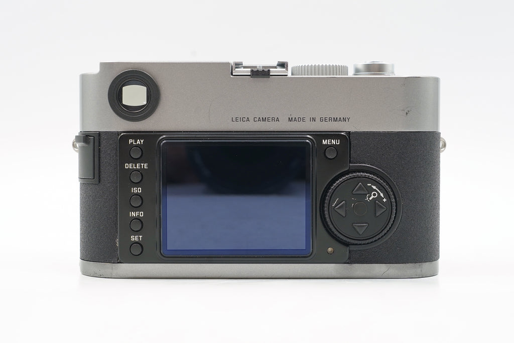 Leica M9 Steel Grey (sensor glass-replaced serviced) SN. 3842250