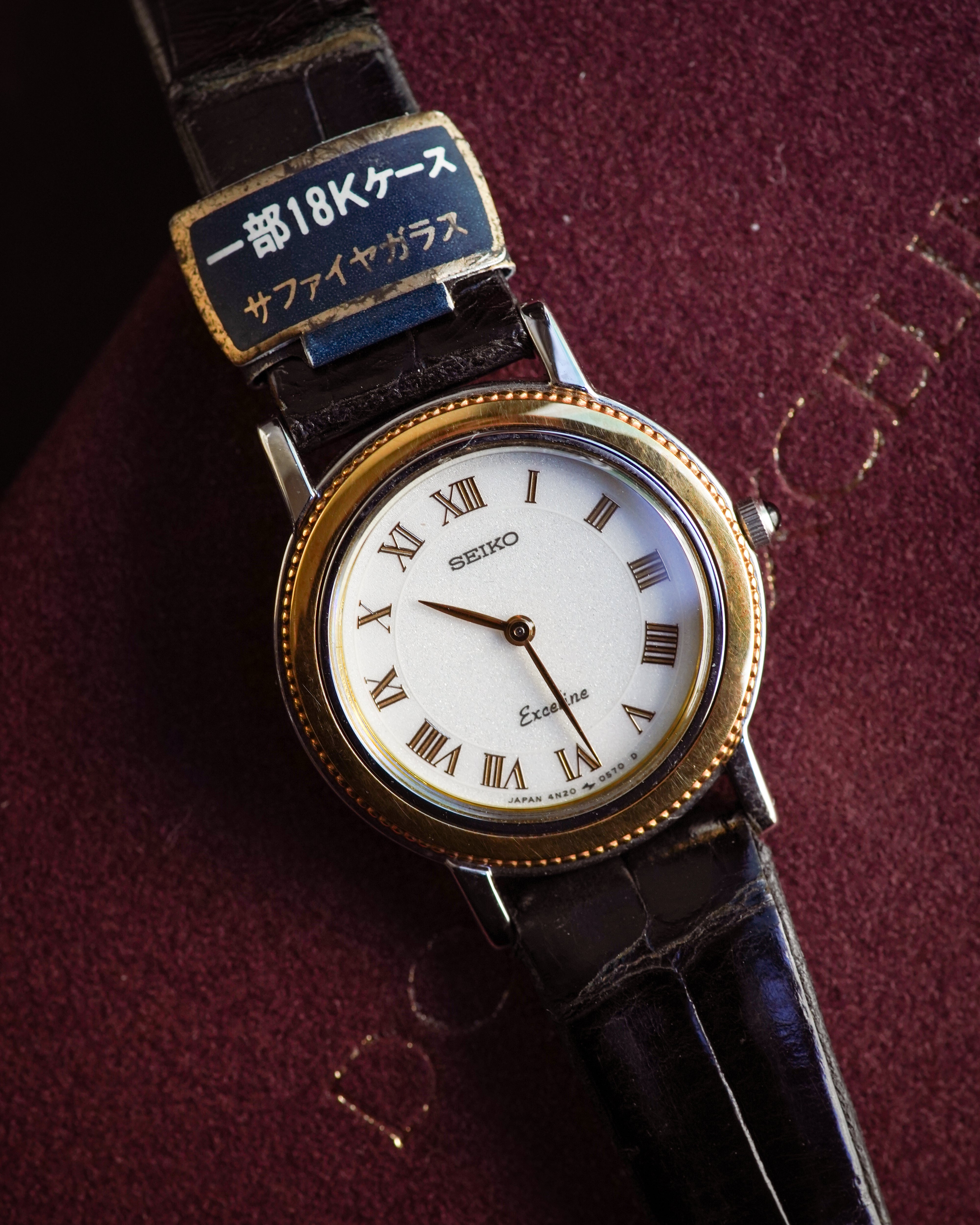 SEIKO 4N20-0270 DOLCE EXCELINE 1990s – FILMCAMERA TOKYO