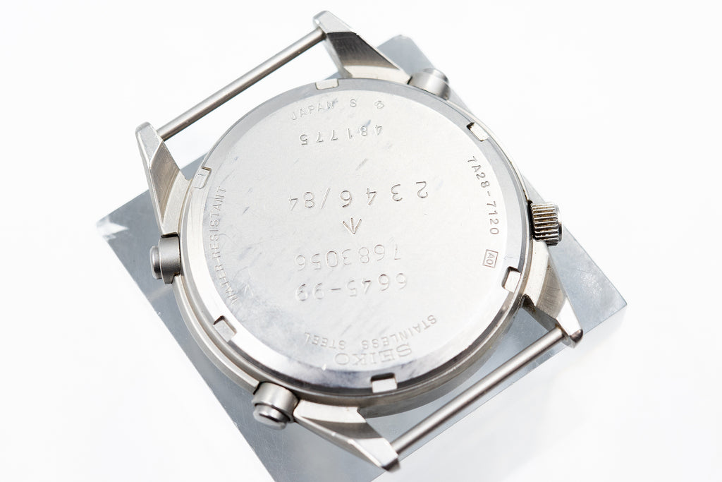 SEIKO Chronograph ROYAL AIR FORCE ISSUED Gen 1 Military Ref. 7A28-7120 1980s