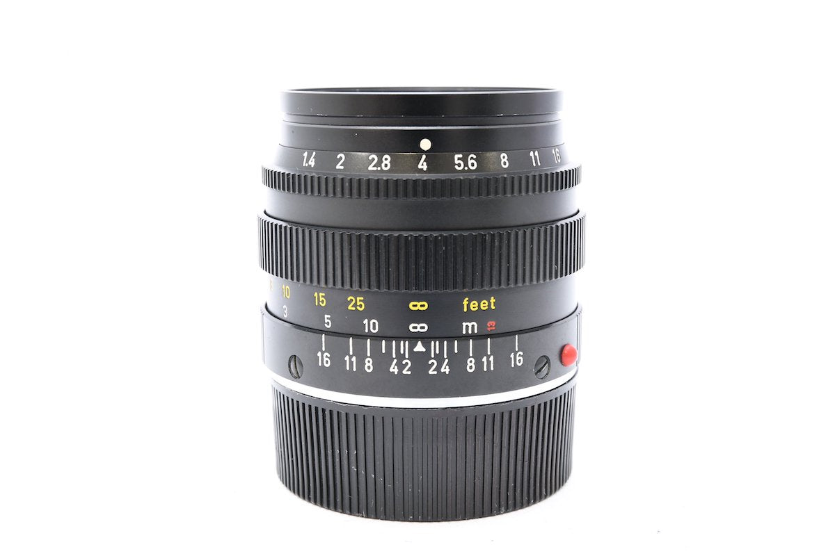 Leica SUMMILUX 50mm F1.4 2nd E43 SN. 2346700 – FILMCAMERA TOKYO