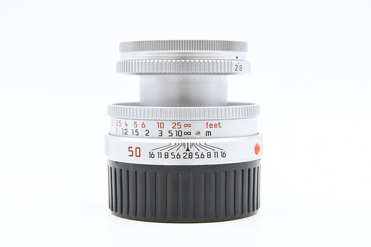 Leica Elmar 50mm F2.8 2nd Silver SN. 3739389 – FILMCAMERA TOKYO