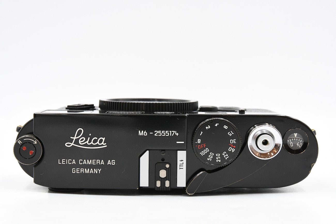 Leica M6 TTL 0.85 Black Paint ICS Limited SN.2555174 – FILMCAMERA 