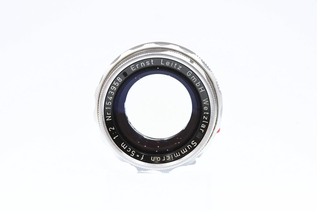 Leica DR Summicron 50mm f2 with close-up goggles SN. 1543958