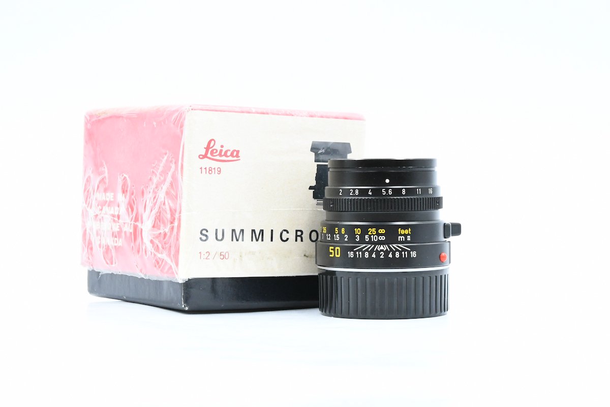 Leica Summicron 50mm F2 3rd SN. 3409470 – FILMCAMERA TOKYO